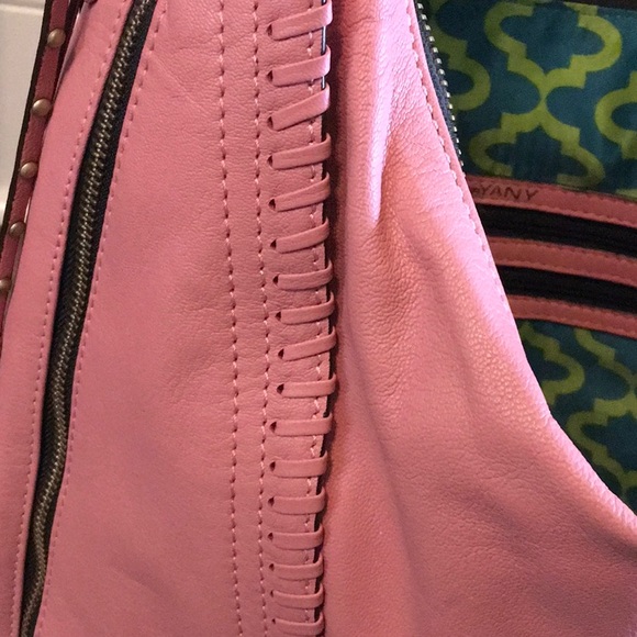 OrYANY Pink Leather Women's Bag - Picture 7 of 9